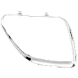 Grille Trim, Passenger Side, Upper, Outer, Chrome