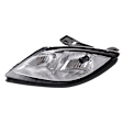 Driver Side Headlight, with Bulb, Halogen, Clear Lens, 4 Cyl., 2.2L Engine