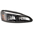 Passenger Side Headlight, with Bulb, Halogen, Clear Lens