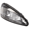 Passenger Side Headlight, with Bulb, Halogen, Clear Lens