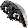Passenger Side Headlight, with Bulb, Halogen, Clear Lens