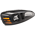 Passenger Side Headlight, with Bulb, Halogen, Clear Lens