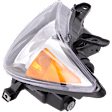Driver Side Headlight, with Bulb, Halogen, Clear Lens, 4 Cyl., 1.8L Engine