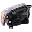 Driver Side Headlight, with Bulb, Halogen, Clear Lens, 4 Cyl., 1.8L Engine
