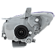 Passenger Side Headlight, with Bulb, Halogen, Clear Lens, 4 Cyl., 1.8L Engine