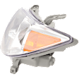 2005-2008 Pontiac Vibe - Driver Side Headlight, with Bulb, Halogen, Clear Lens, 4 Cyl., 1.8L Engine