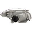 2005-2008 Pontiac Vibe - Driver Side Headlight, with Bulb, Halogen, Clear Lens, 4 Cyl., 1.8L Engine