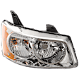 Passenger Side Headlight, with Bulb, Halogen, Clear Lens