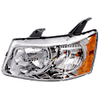 Driver Side Headlight, with Bulb, Halogen, Clear Lens