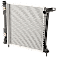 Radiator, 6 Cylinder, Aluminum Core, Plastic Tank, Automatic Transmission