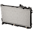 Radiator, 1.6L/1.8L Engines, Heavy Duty Cooling, Automatic or Manual Transmission, Aluminum Core, Plastic Tank