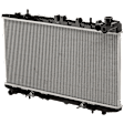 Radiator, 1.6L Engine, Automatic or Manual Transmission, Standard Duty Cooling, Aluminum Core, Plastic Tank