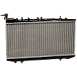 Radiator, 1.6L Engine, Automatic or Manual Transmission, Standard Duty Cooling, Aluminum Core, Plastic Tank
