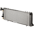 Radiator, 2.5L/4.0L Engines, Automatic or Manual Transmission, Left Hand Drive, Aluminum Core, Plastic Tank