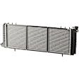 Radiator, 2.5L/4.0L Engines, Automatic or Manual Transmission, Left Hand Drive, Aluminum Core, Plastic Tank