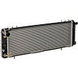 Radiator, 2.5L/4.0L Engines, Automatic or Manual Transmission, Left Hand Drive, Aluminum Core, Plastic Tank