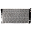 Radiator, 4.3L/5.0L/5.7L Engines, Aluminum Core, Plastic Tank