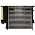Radiator, 1.8L/1.9L Engines, Aluminum Core, Plastic Tank
