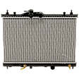 Radiator, 1.8L Engine, S/SL/1.8 SL/1.8 S Models, Aluminum Core, Plastic Tank, Automatic CVT Transmission