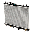 Radiator, 1.8L Engine, S/SL/1.8 SL/1.8 S Models, Aluminum Core, Plastic Tank, Automatic CVT Transmission