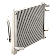 Radiator and Condenser Combo, 2.5L/3.5L/3.7L Engines, All-Aluminum