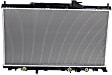 Radiator, 2.4L Engine, Automatic Transmission, Aluminum Core, Plastic Tank