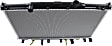 Radiator, 2.4L Engine, Automatic Transmission, Aluminum Core, Plastic Tank