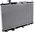 Radiator, 2.4L Engine, USA Built Vehicle, Aluminum Core, Plastic Tank