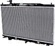 Radiator, 2.4L Engine, USA Built Vehicle, Aluminum Core, Plastic Tank