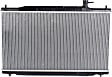 Radiator, 2.4L Engine, USA Built Vehicle, Aluminum Core, Plastic Tank