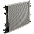 Radiator, 2.3L/2.5L Engines, (Escape, Limited/XLS/XLT Models)/(Tribute, i Model)/(Mariner, Base/Premier Models), Aluminum Core, Plastic Tank