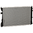 Radiator, 2.3L/2.5L Engines, (Escape, Limited/XLS/XLT Models)/(Tribute, i Model)/(Mariner, Base/Premier Models), Aluminum Core, Plastic Tank