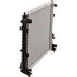 Radiator, 2.3L/2.5L Engines, (Escape, Limited/XLS/XLT Models)/(Tribute, i Model)/(Mariner, Base/Premier Models), Aluminum Core, Plastic Tank