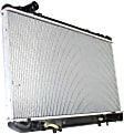 Radiator, 4.0L Engine, Aluminum Core, Plastic Tank