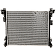 Radiator, 3.3L/3.6L/3.8L/4.0L Engines, Aluminum Core, Plastic Tank