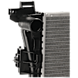 Radiator, 3.3L/3.6L/3.8L/4.0L Engines, Aluminum Core, Plastic Tank