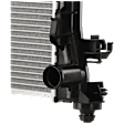 Radiator, 3.3L/3.6L/3.8L/4.0L Engines, Aluminum Core, Plastic Tank