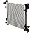 Radiator, 3.3L/3.6L/3.8L/4.0L Engines, Aluminum Core, Plastic Tank