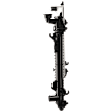 Radiator, 3.3L/3.6L/3.8L/4.0L Engines, Aluminum Core, Plastic Tank