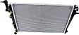 Radiator, 2.7L Engine, Automatic Transmission, Aluminum Core, Plastic Tank