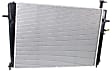 Radiator, 2.7L Engine, Automatic Transmission, Aluminum Core, Plastic Tank