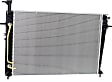Radiator, 2.0L Engine, Aluminum Core, Plastic Tank