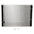 2014-2017 Infiniti QX50 - Radiator, 3.5L/3.7L Engines, 5.8 in. Core Size, Aluminum Core, Plastic Tank