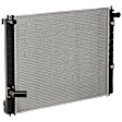 2014-2017 Infiniti QX50 - Radiator, 3.5L/3.7L Engines, 5.8 in. Core Size, Aluminum Core, Plastic Tank