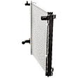 2014-2017 Infiniti QX50 - Radiator, 3.5L/3.7L Engines, 5.8 in. Core Size, Aluminum Core, Plastic Tank
