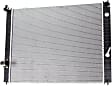 Radiator, 3.5L/5.0L Engines, 1 in. Core Size, Aluminum Core, Plastic Tank