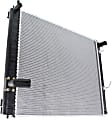 Radiator, 3.5L/5.0L Engines, 1 in. Core Size, Aluminum Core, Plastic Tank