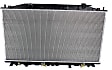 Radiator, 2.4L Engine, Plastic Tank