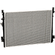 Radiator, 2.4L/3.5L/3.6L Engines, Aluminum Core, Plastic Tank