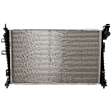 Radiator, 2.0L Engine, Automatic Transmission, Sedan/Coupe, Aluminum Core, Plastic Tank
